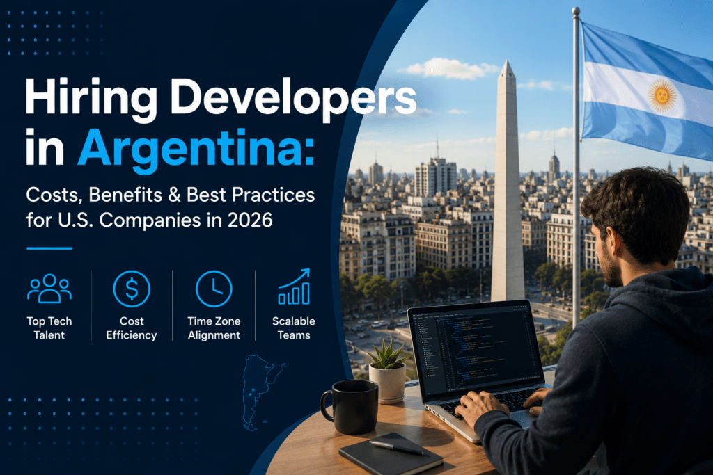 Hiring developers in Argentina for remote software engineering teams and nearshore development