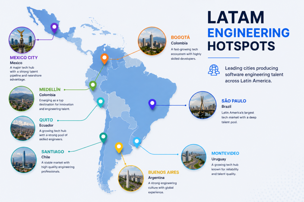 Top technology hubs in Latin America